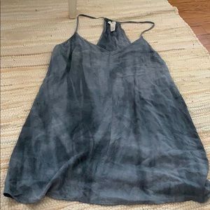 Blue almost tie dye light weight dress